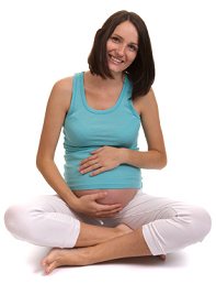 About Homeopathy. Library Image: Pregnant Sitting